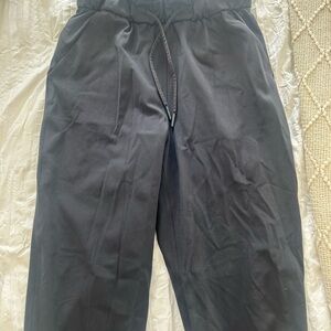 Lululemon Athletica Black Track Pants with Elastic Waistband